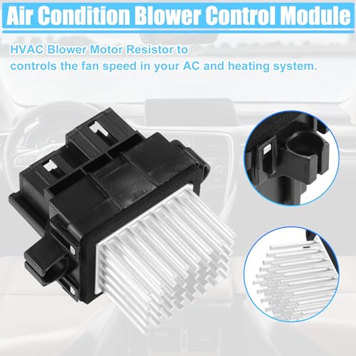 Image of ACROPIX HVAC Heater Blower Motor Resistor Temp Control Regulator Module Fit for Chevy Suburban 2500 2007-2013 No.84178783 /13501703 /13503201 - Pack of 1