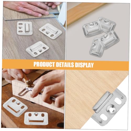 Fijación para paneles de pared en acero inoxidable de alta durabilidad para mobiliario 5