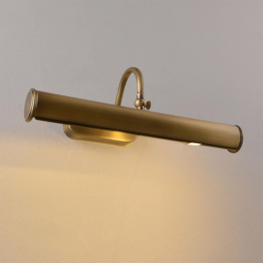 Kinkiet Retro antyczny brąz łazienka lampa toaletka korytarz przedpokój galeria obraz olejny dekoracja domu Lampa ścienna do łazienki