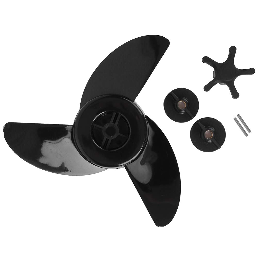 VGEBY Elica elettrica, elica per Barca elettrica ad Alta efficienza QP05013A Eliche per Barche a Motore Marine 3 Pale Motore Elettrico per Motori fuoribordo per Haibo T54