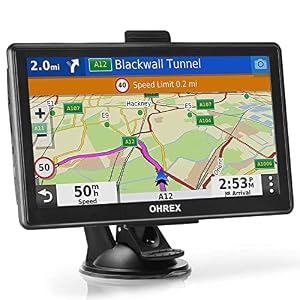OHREX N800 GPS Navigator for Car with Bluetooth,Semi Truck Navigation 2026
