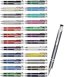 Creativgravur Aluminium - Kugelschreiber Cosmo Lasergravur Sortenrein o. Gemischt Einheitl. Gravur 26 Farben - Menge:50 Stück
