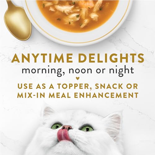 Purina Fancy Feast Seafood Bisque Cat Broth Topper (16 Ct) 1.4 oz Pouches - image 4