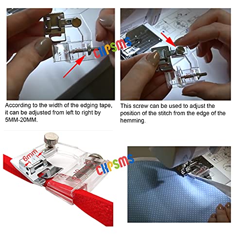 Pie ajustable para máquina de coser alta ckpsms miniatura 2