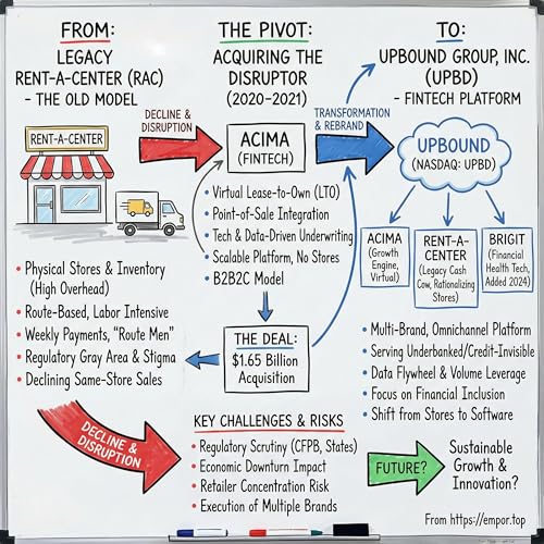 Rent-A-Center: From Furniture Rental to Fintech Phoenix - $UPBD