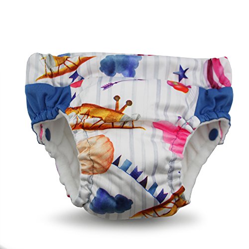 Image of Kanga Care Lil Learnerz Reusable Toilet Training Pants (XSmall - Lava & Soar)