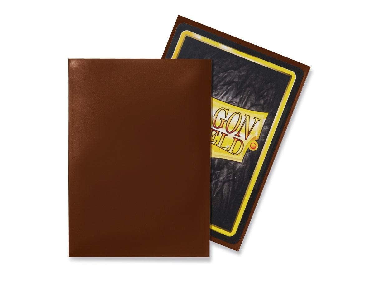 Dragon Shield Classic Brown Standard Size 100 ct Card Sleeves