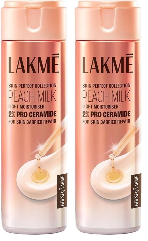 LAKMÉ Peach Milk Moisturizer Body Lotion 60 Ml (Pack of 2)-picture-28