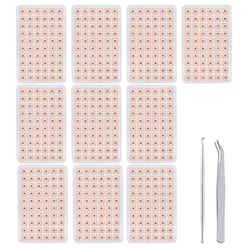 600 PCS Ear Seeds Akupunkturpflaster,Ohrakupunktur...