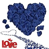 Perfetto per molti scopi: se volete esprimere il vostro amore in modo speciale, questi petali di rosa artificiali offrono infinite possibilità. Decorazione ideale per matrimoni, San Valentino, proposte, luna di miele, anniversari, proposte di matrimonio, compleanni. Ideale per spargere tavoli di nozze, letti, chiese, baby shower, feste, pavimento della stanza, tavoli da pranzo e fotografie.