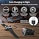 MENEEA Ladekabel für Garmin Uhr mit 2×Type-C Adapter, 3.3FT Ladekabel für Garmin Instinct E Fenix 8/7/6//5/E, Forerunner 245/945/55, Instinct 3 MIP/3 AMOLED/2, Vivoactive 4/4S/3, Vivosmart 5, etc