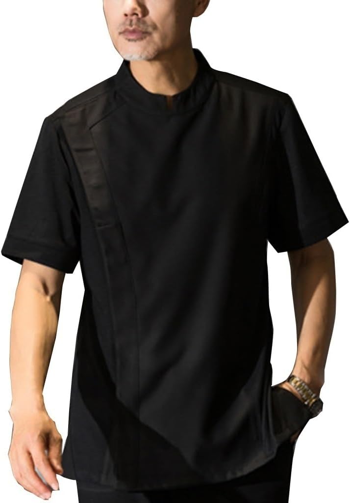 Unisex Chef Coat Cooking Chef Uniform for Men Women Chef Jacket Restaurant Kitchen Workwear Breathable Shirts