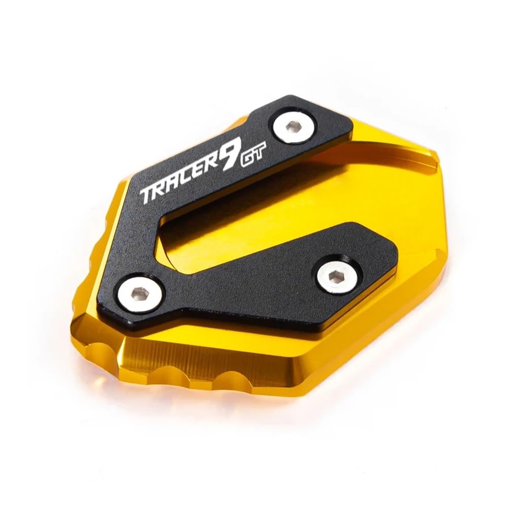Modeer Motorcycle Kickstand Extension Pad - CNC Aluminum For Yamaha Tracer 9 & Tracer 9 GT 2021-2022