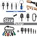 12PCS Swage Tool HVAC Repairing Set with Bit Holders, Air Conditioner Copper Tube Expander Swaging Tool Drill Bit Copper Pipe Swage, 1/4'', 3/8'',1/2'',5/8'',3/4'',7/8'' Bits Set (12PCS)