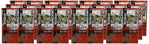Bâtonnets pour chat Webbox Delight bœuf lapin contre l'ennui - 12
