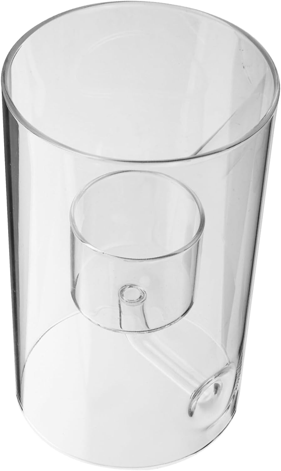 Candle Cover Open Ended Glass Cylinder Candle Shade Decorative for Dining Room