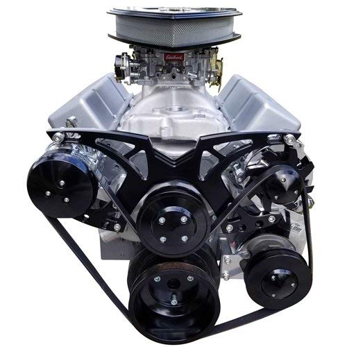 March Performance 21155-08 Style Track Pulley System Small Block Chevy