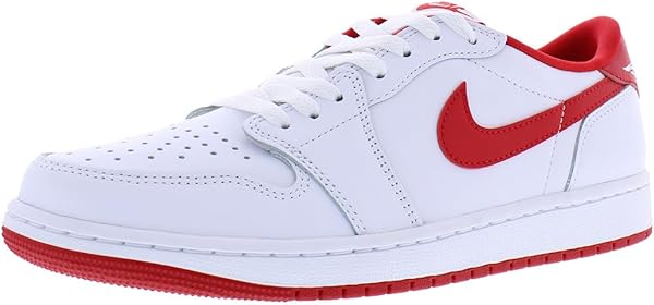 Nike Air Jordan 1 Retro Low OG - White / University Red / White