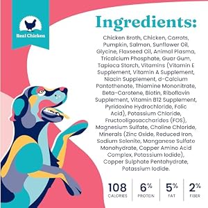 Strong Gold WET FUNCTIONAL DOG, SKIN & COAT, CHICKEN & SALMON, 3.5oz Pack of 6 Strong Gold WET FUNCTIONAL DOG, SKIN & COAT, CHICKEN & SALMON, 3.5oz Pack of 6