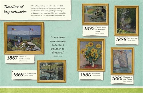 Dk Children 9780744054705 The Met Claude Monet: He Saw The World In Brilliant Light  thumb #6