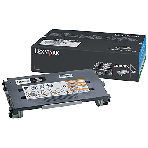 Preisvergleich Produktbild Lexmark Tonerkassette schwarz, original, C500H2KG