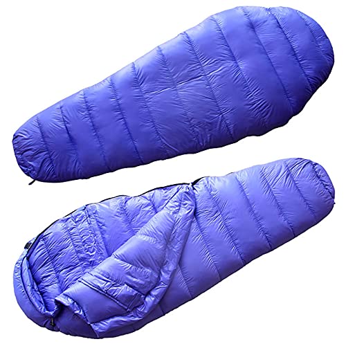 Jianghuayunchuanri Bequemer Schlafsack Camping Schlafsack Outdoor Tragbare Schlafsack Reise Dirty Sleeping Bag Indoor- und Outdoor-Aktivitäten (Farbe : Blue, Size : 215x85cm) - Image 3