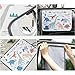 BEBEDECO Magnetic Car Sun Shade Curtain for Side Window – Sun Blocker and UV Protector for Baby, Kids, and Pets – Universal Fit with Built-in Magnets for Steel-Framed Door (Dinosaur)