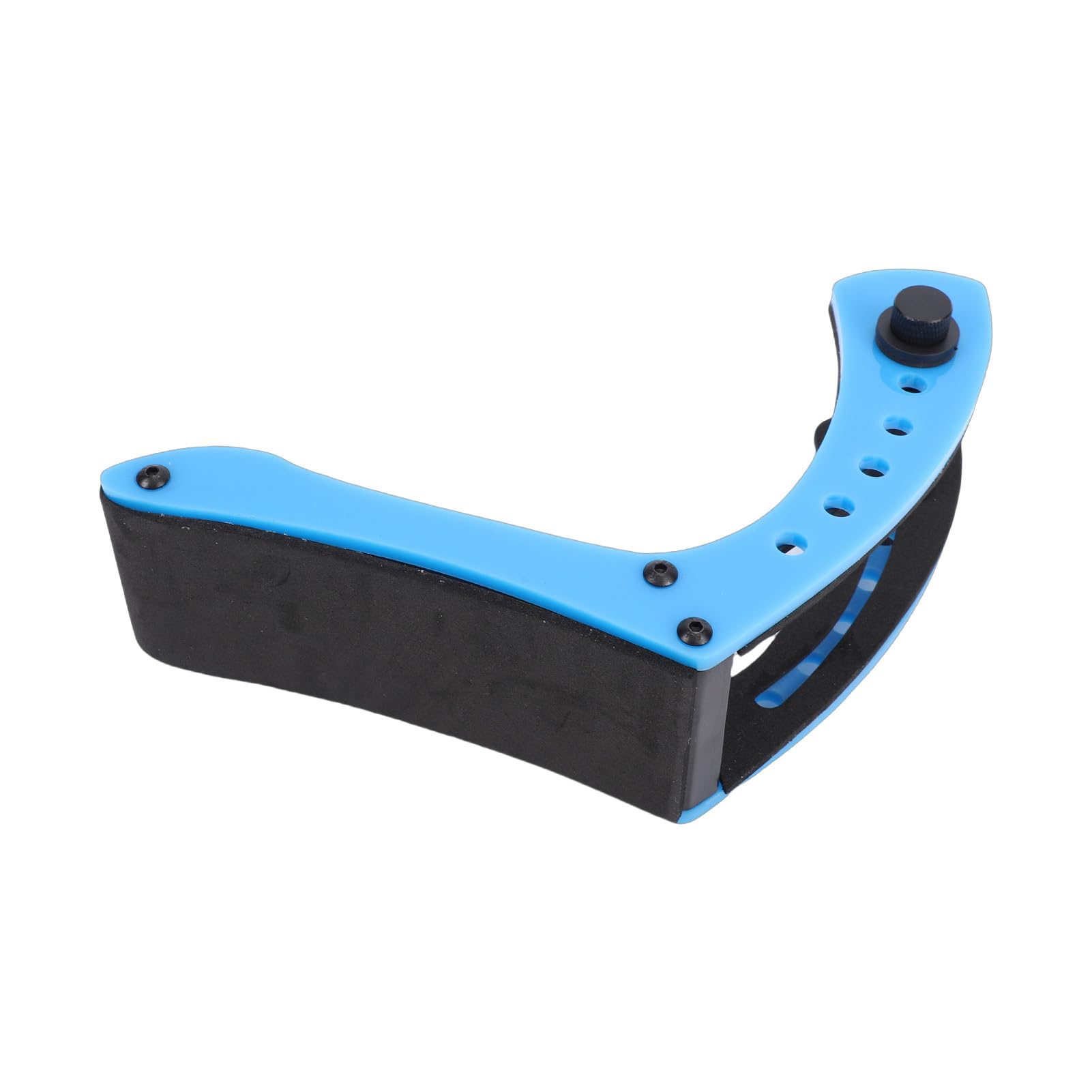 VBESTLIFE Support de Guitare électrique Ergonomique, Hauteur Réglable à 6 Positions, Support de Jambe de Repose-pieds, de Jambe de Guitare électrique (BLUE)