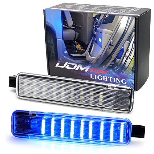 Lámpara LED Azul para Puerta iJDMTOY para Camionetas SUV miniatura 1