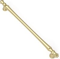 Vista 51 de Asidrama Paquete de 10 manijas de gabinete de cocina de latón cepillado envejecido de 3 pulgadas (2.992 in), tiradores de gabinete, accesorios