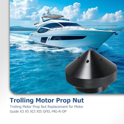 WFLNHB Trolling Motor Prop Nut Replacement for Motor Guide X3 X5 XI3 XI5 GFEL-MG-R-DP