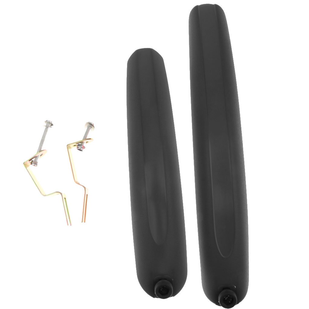 + Fahrrad Schutzblech Steckschutzblech Mudguard Farbwahl, Schwarz