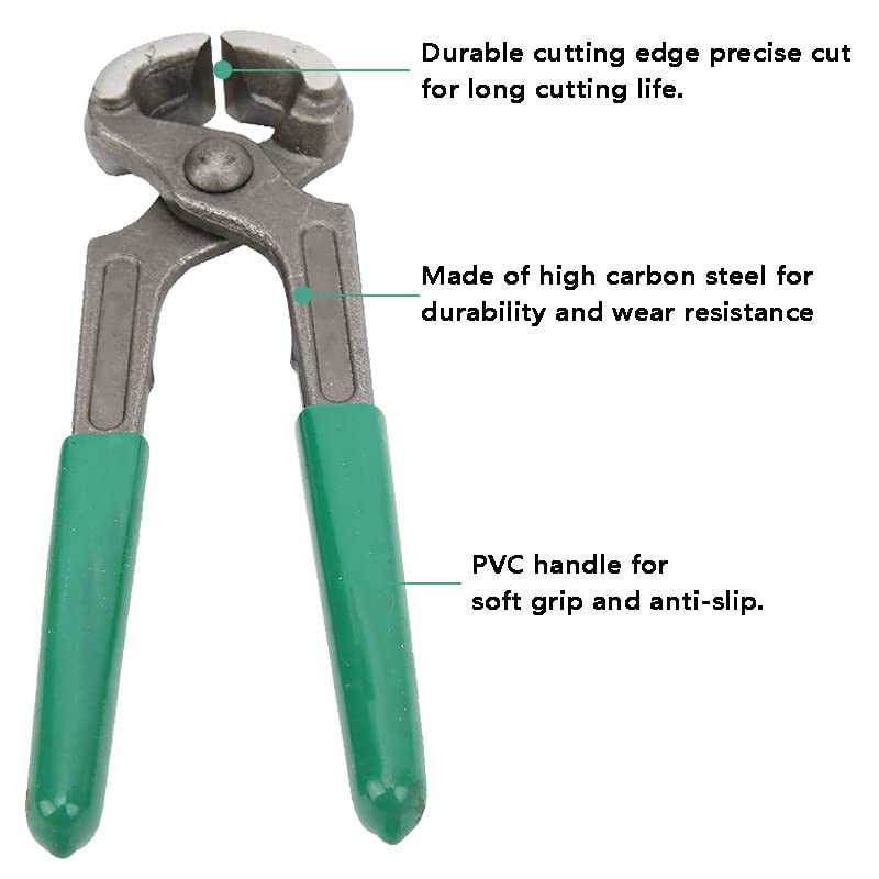 5 "Pinza Taglierina Laterale In Acciaio Al Cromo Vanadio E Tipo Taglierina A Testa Ad Arco Pinze - Foto 9