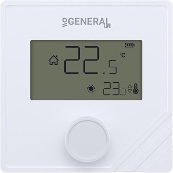 MITRA HT25 RF Kablosuz Oda termostat  Beyaz