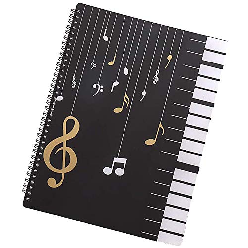 Dossier de feuille de musique format A4 - 30 pochettes Cover