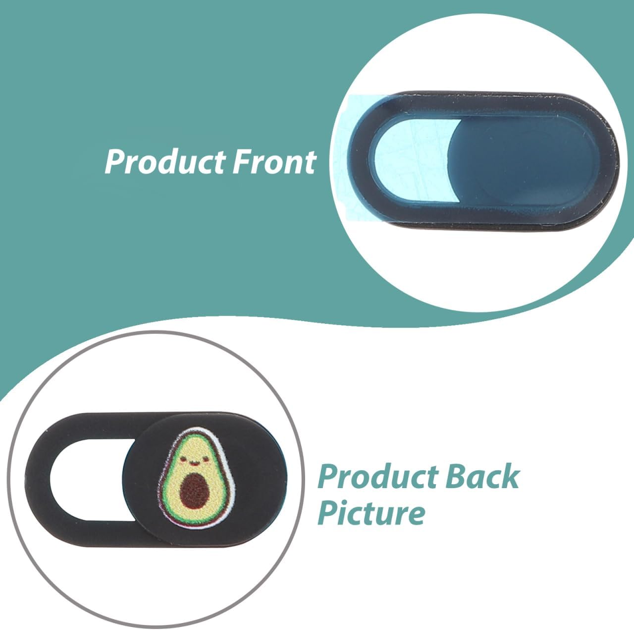 ARTIBETTER Webcam Privacy Cover Sliding Ultra-Thin Webcam Cover for Laptop Tablet and Computer Easy Open Close Privacy Protector