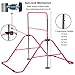 RELIANCER Expandable Gymnastics Bars Junior Training Bar Adjustable Height Gymnastic Horizontal Bars Children Folding Training Monkey Bars Child Gym Climbing Tower Kip Balance Bar for Kids Gymnasts