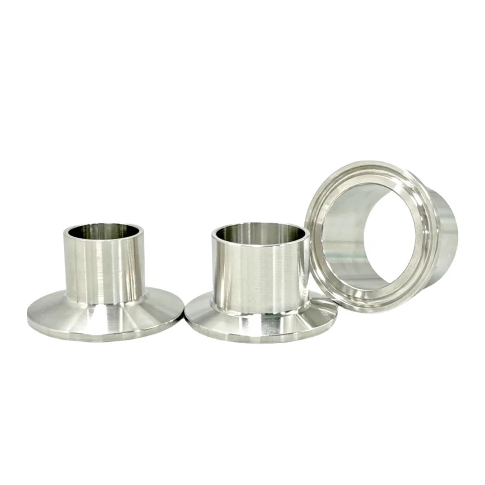 Brida de clip 3 manguitos soldadura for instalación tuberías acero inoxidable 304, 28,6 mm(A 159 B 183 L 28.6)