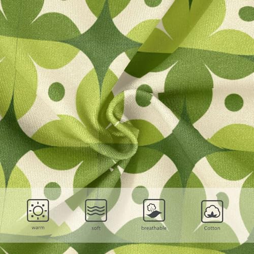 Girls' Underwear Abstract Geometry Green Toddle Brief Panties 23026523