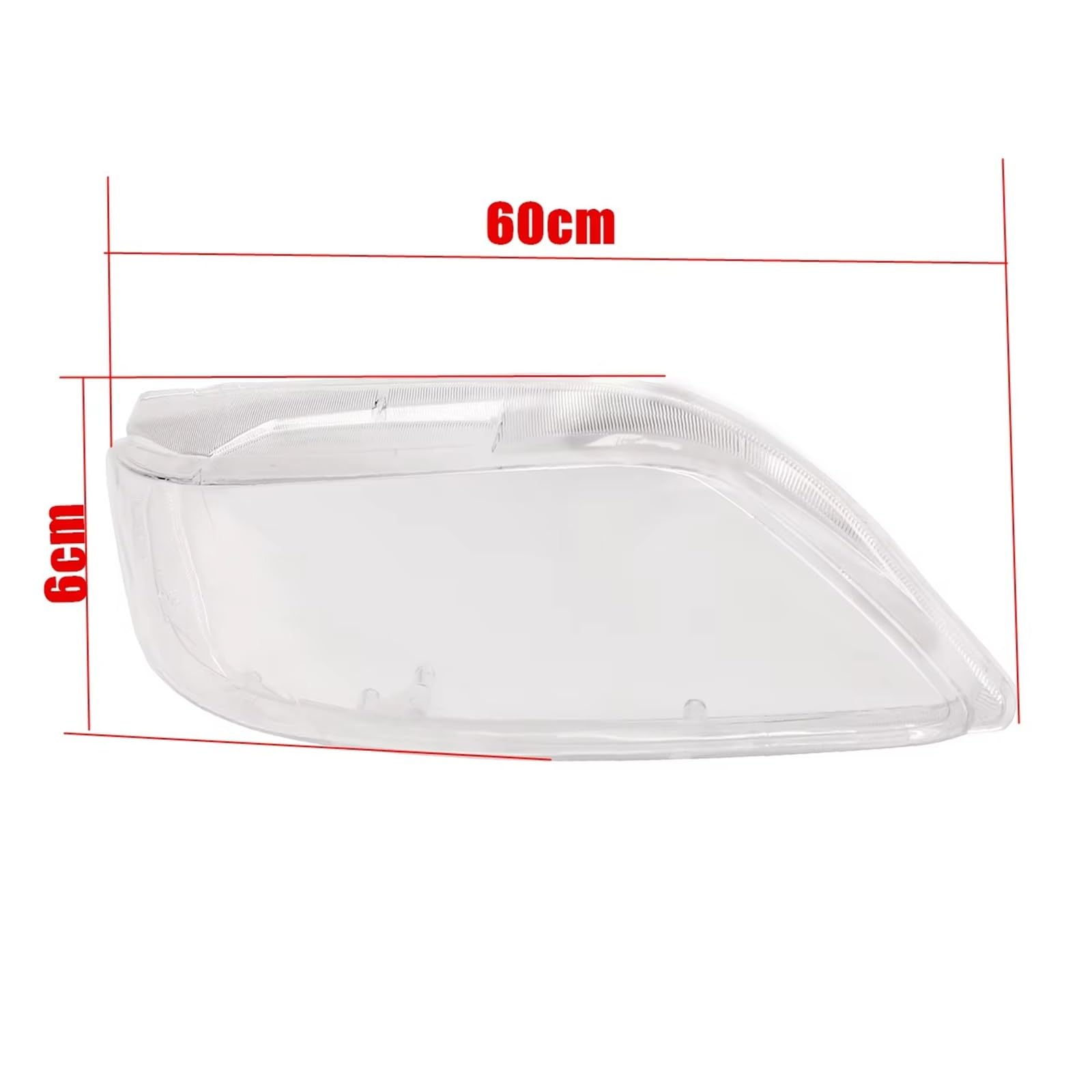 Copri Lente Faro Anteriore Per Mazda 6 2003-2008 Faro Copriobiettivo Auto Trasparente Borsette Lente Coperchio(Pair)