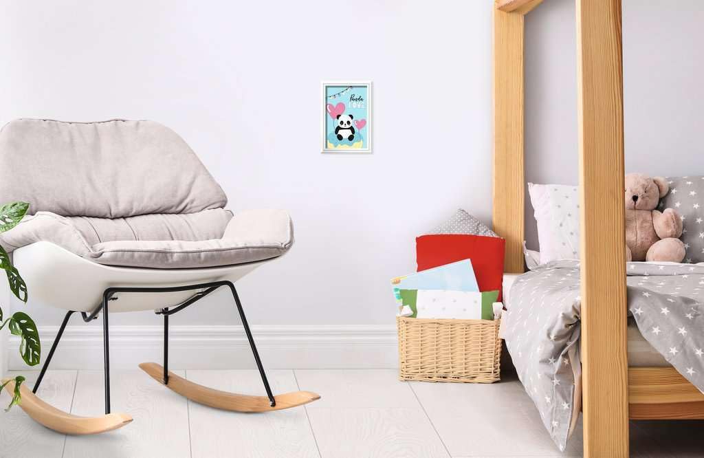 Ravensburger CreArt Panda Love - Peinture Par Numéros 7 Ans - 6 Acryliques + Cadre - Déco Chambre