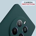 Pikkme Back Cover for Realme 12 Pro 5G/Realme 12 Pro Plus 5G | Slim Soft Matte Silicone Cover with Camera Protection & Shockproof Bumper Case (Green) gallery image