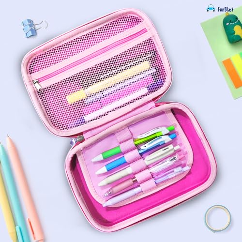 Image of FunBlast Pencil Pouch for Girls Stylish, Pen Case for Girls, Pencil Pouch - Pencil Pouches for Kids, Pencil Case for Girl, Unicorn Pencil Pouches for Girl