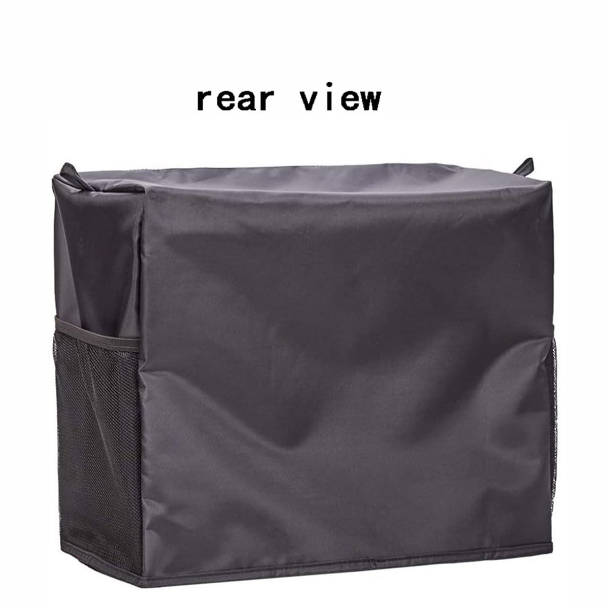Cubierta Antipolvo para máquina de Coser, Bolsa de Almacenamiento Universal para máquina de Coser de PVC 600D Transparente, con Bolsillos de Almacenamiento Esenciales y Cubierta Protectora