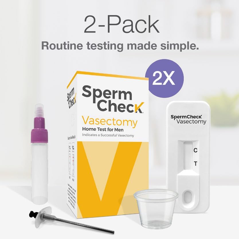 Miniatura 6 de Kit de 2 pruebas de vasectomía SpermCheck