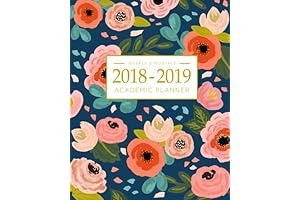 2019 Planning Calendar Schedule Organizer and Journal Notebook