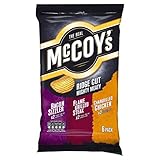McCoy's Ridge Cut Meaty Chips 27g x 6 per pack