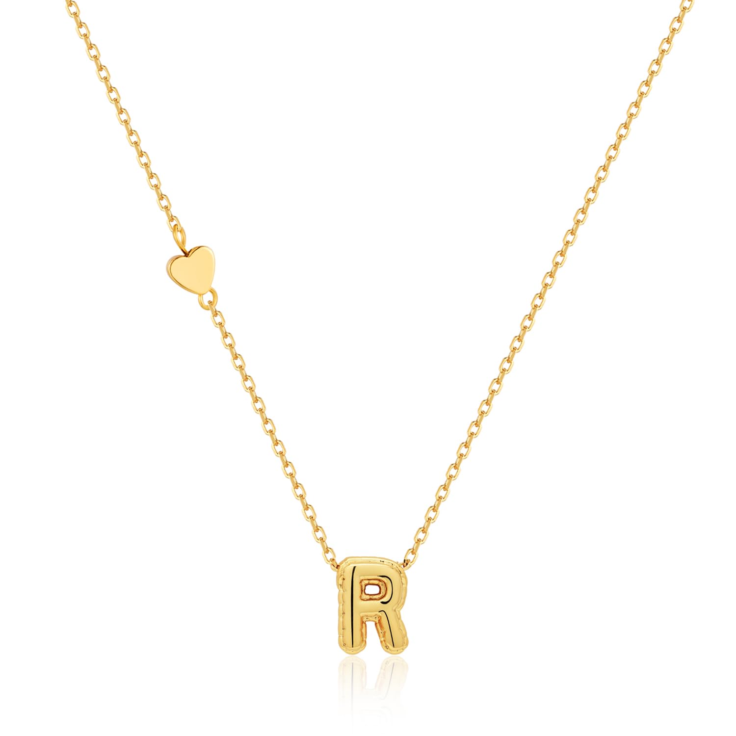HolidayQbee Kette Buchstaben J Gold Halskette mit Buchstaben