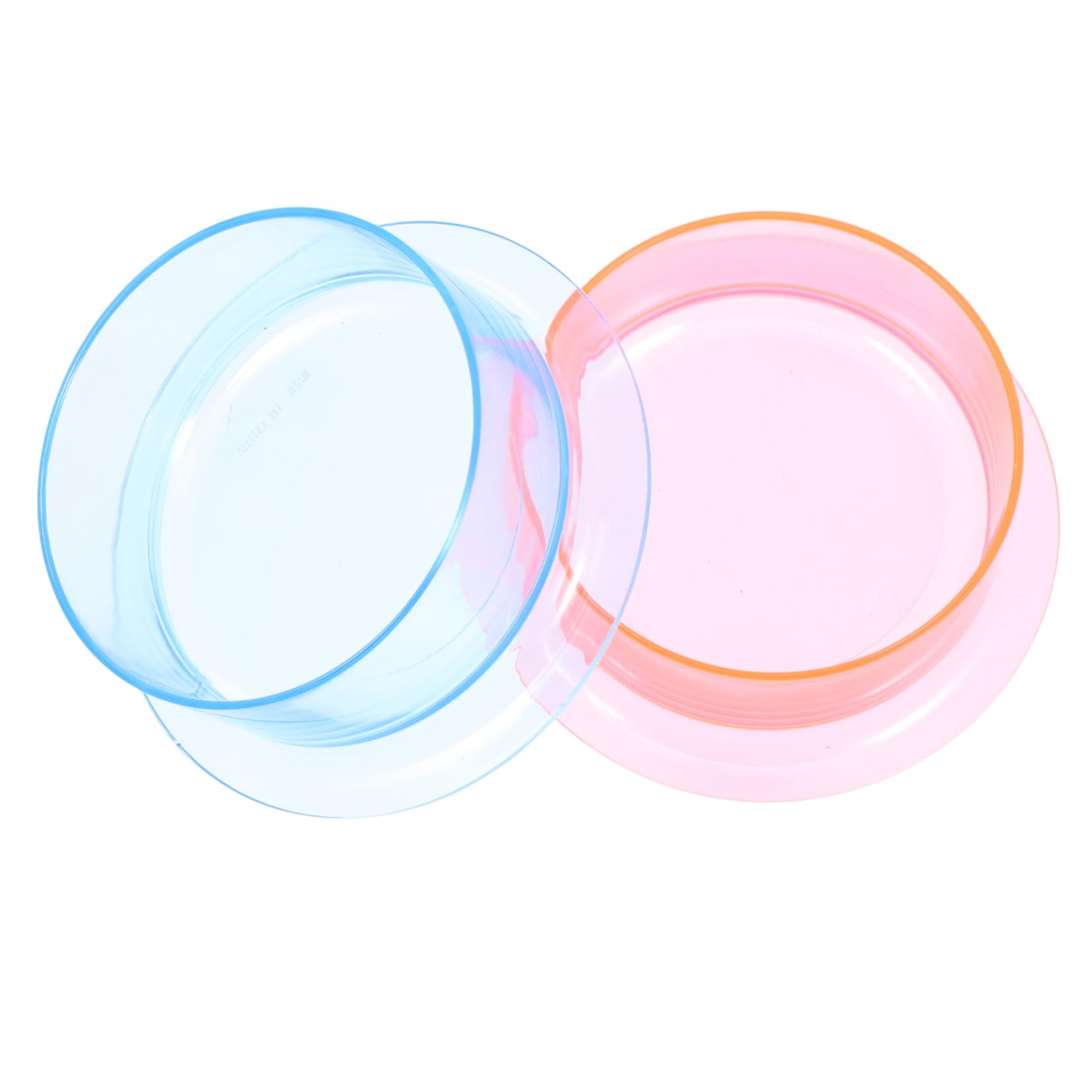 Garneck 2Pcs Multi Function Hamster Food Bowl Reptile Water Dish Durable Easy to Clean Non Fading Pet Water Bowl for Hamsters Squirrels and Pets