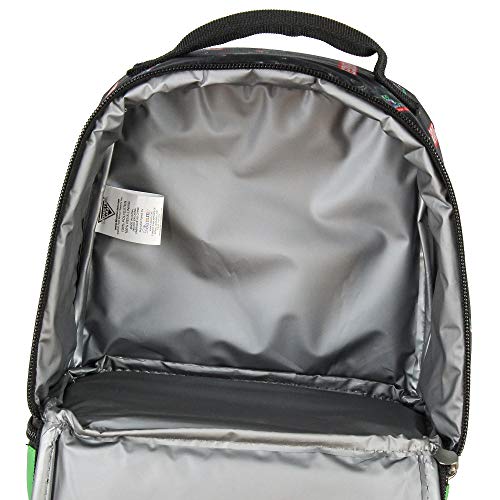 Image of INTIMO Monster Jam Grave Digger Monster Truck Lunch Bag Dual-Compartment Cooler Bag Insulated Lunch Box for School, Work and Travel 10 inch